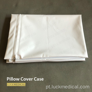 Cascas de travesseiros médicos capas de plástico PVC